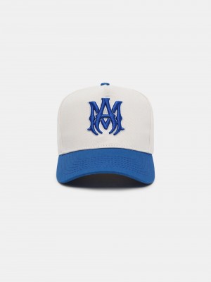 Amiri Ma Canvas Hat Hüte Herren Blau | 74903OSCV