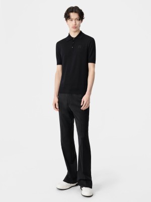 Amiri Ma Polo Strickwaren Herren Schwarz | 24137QLUR