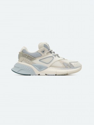 Amiri Ma Runner Sneakers Damen Grau Blau | 37841VKPD