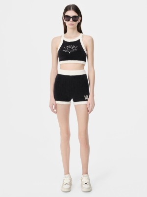 Amiri Ma Short Strickwaren Damen Schwarz | 03716RQNE