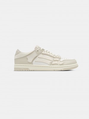 Amiri Skel-top Low Sneakers Damen Alabaster | 12745YBHN