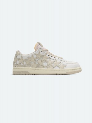 Amiri Stars Low Sneakers Damen Birch | 61857UCLI