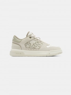 Amiri Suede Classic Low Sneakers Damen Birch | 20975OIKG