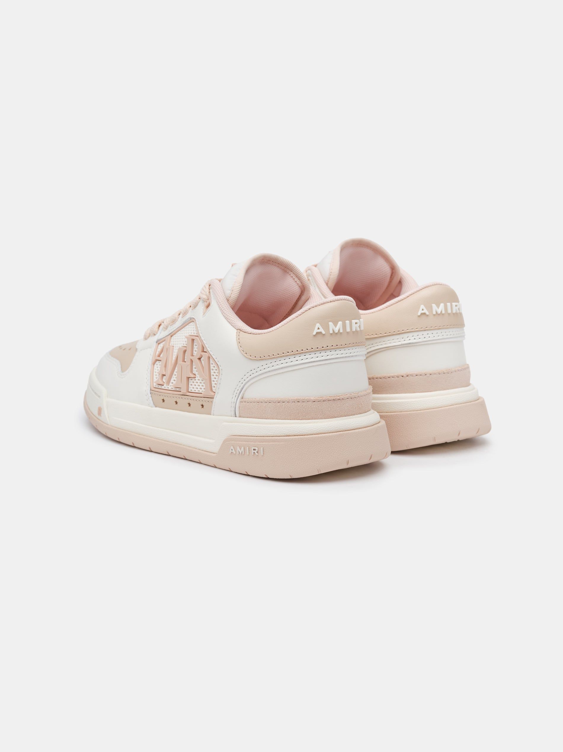 Amiri Classic Low Sneakers Damen Weiß Rosa | 08317ISLF