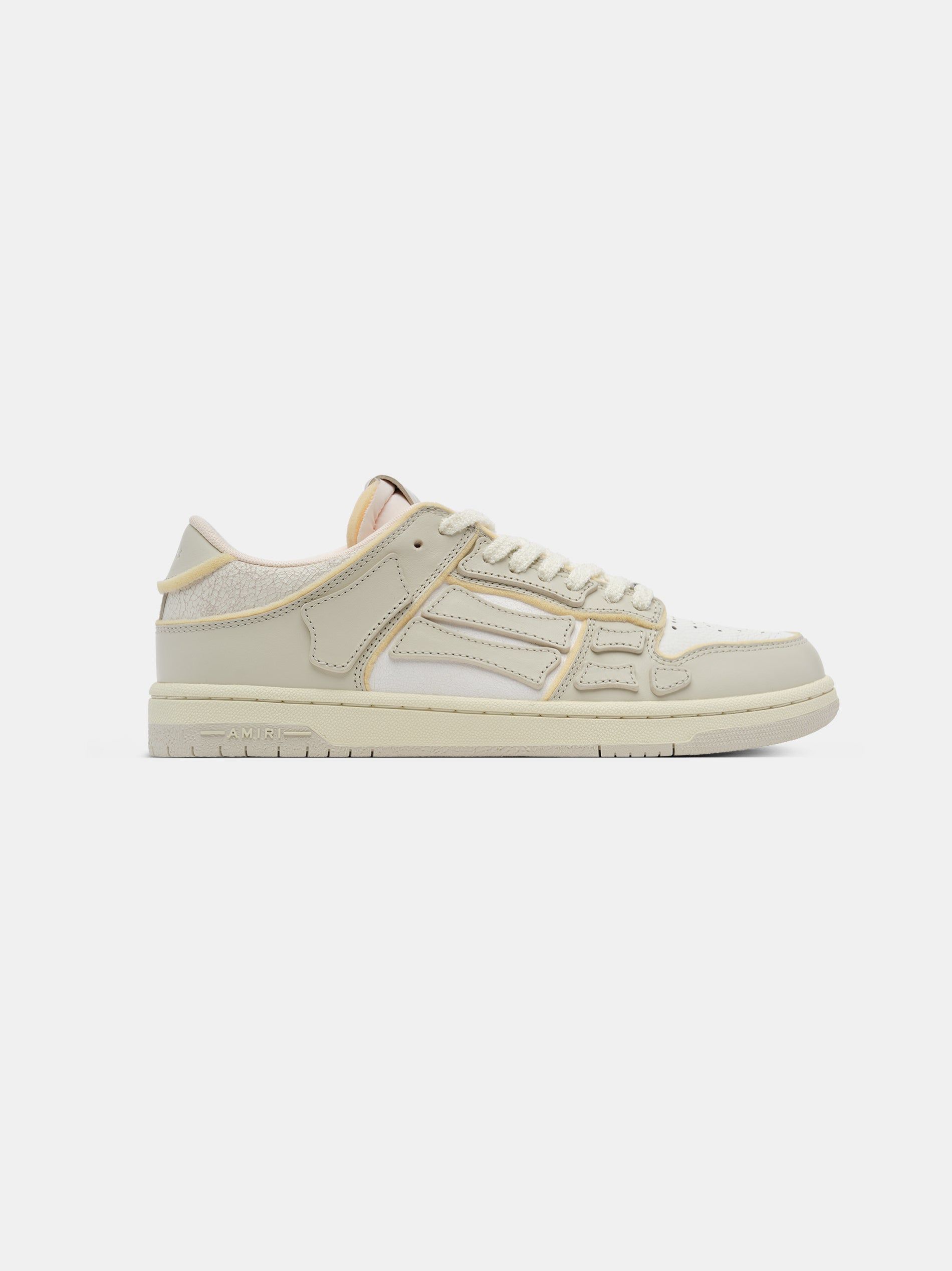 Amiri Collegiate Skel-top Low Sneakers Damen Weiß | 02561AOQI