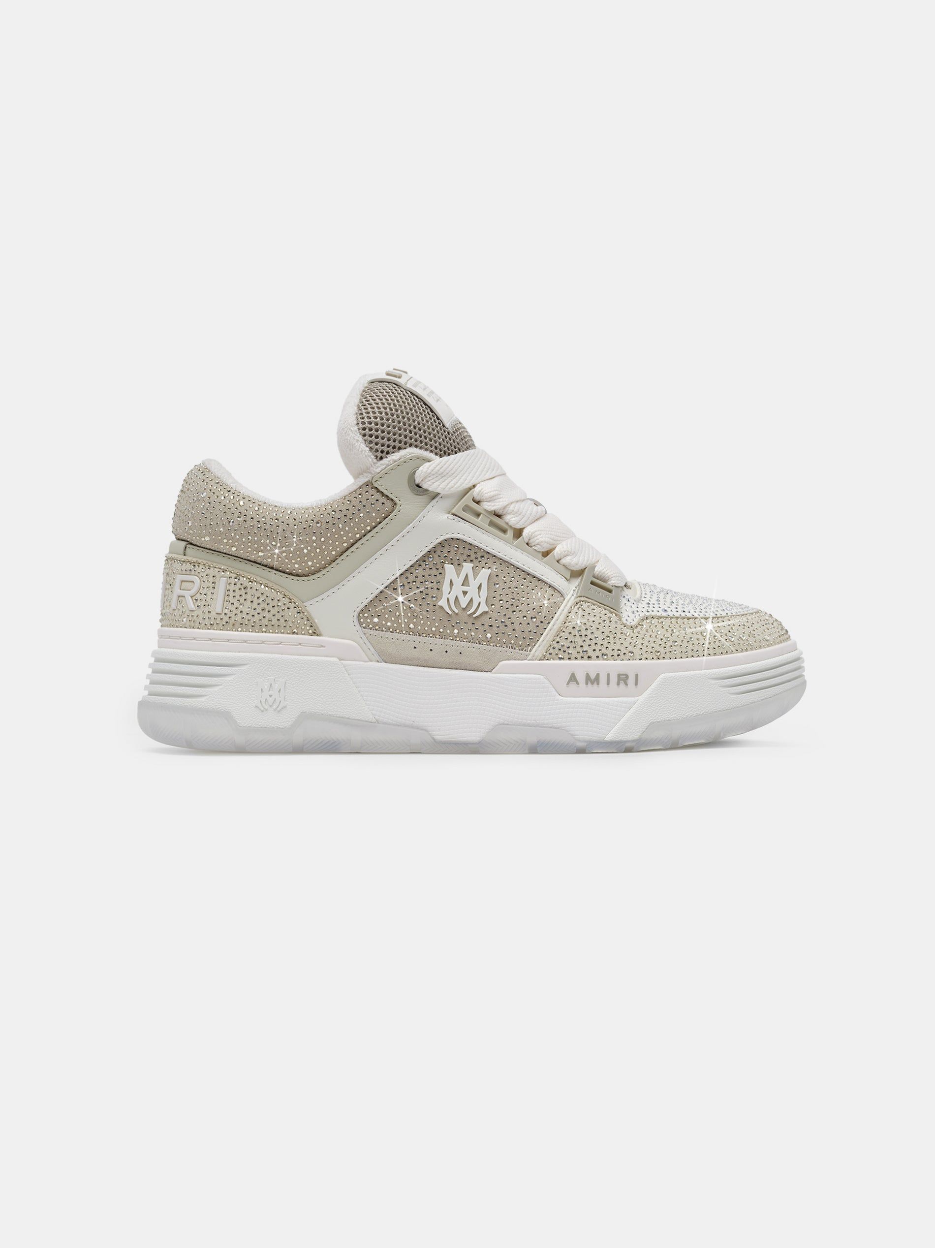 Amiri Crystal Ma-1 Sneakers Damen Alabaster | 60754KLUF