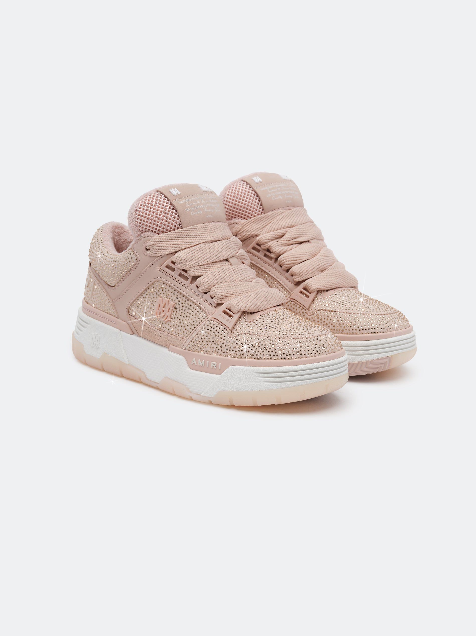 Amiri Crystal Ma-1 Sneakers Damen Rosa | 87291GCLP