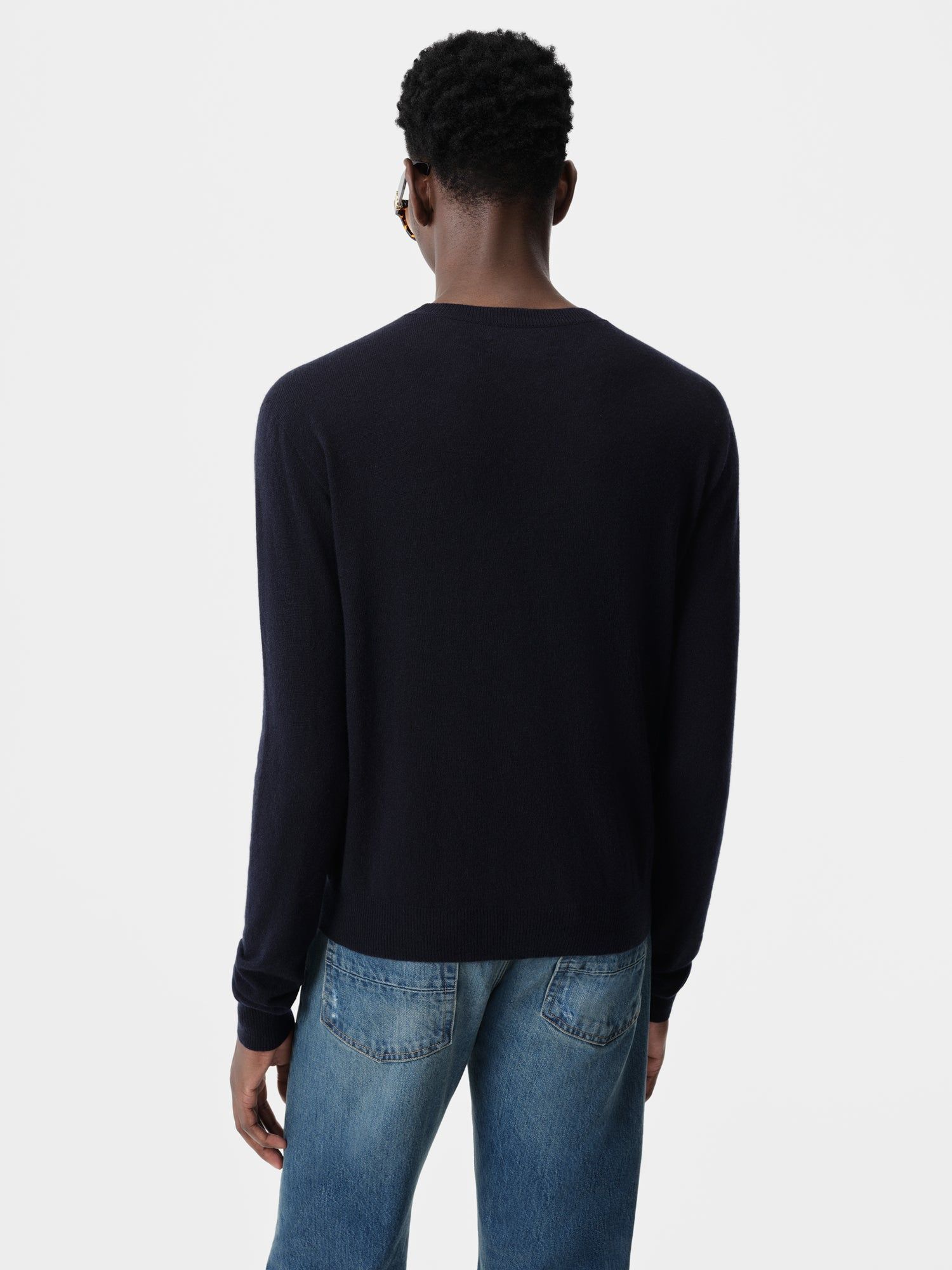 Amiri Ma Crew Strickwaren Herren Navy | 85731YSOB