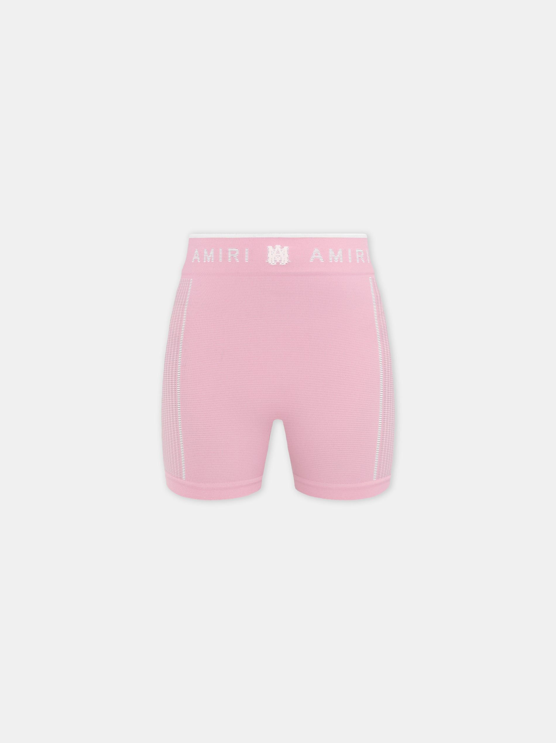 Amiri Ma Seamless Short Kurze Hose Damen Rosa | 68354OGMC