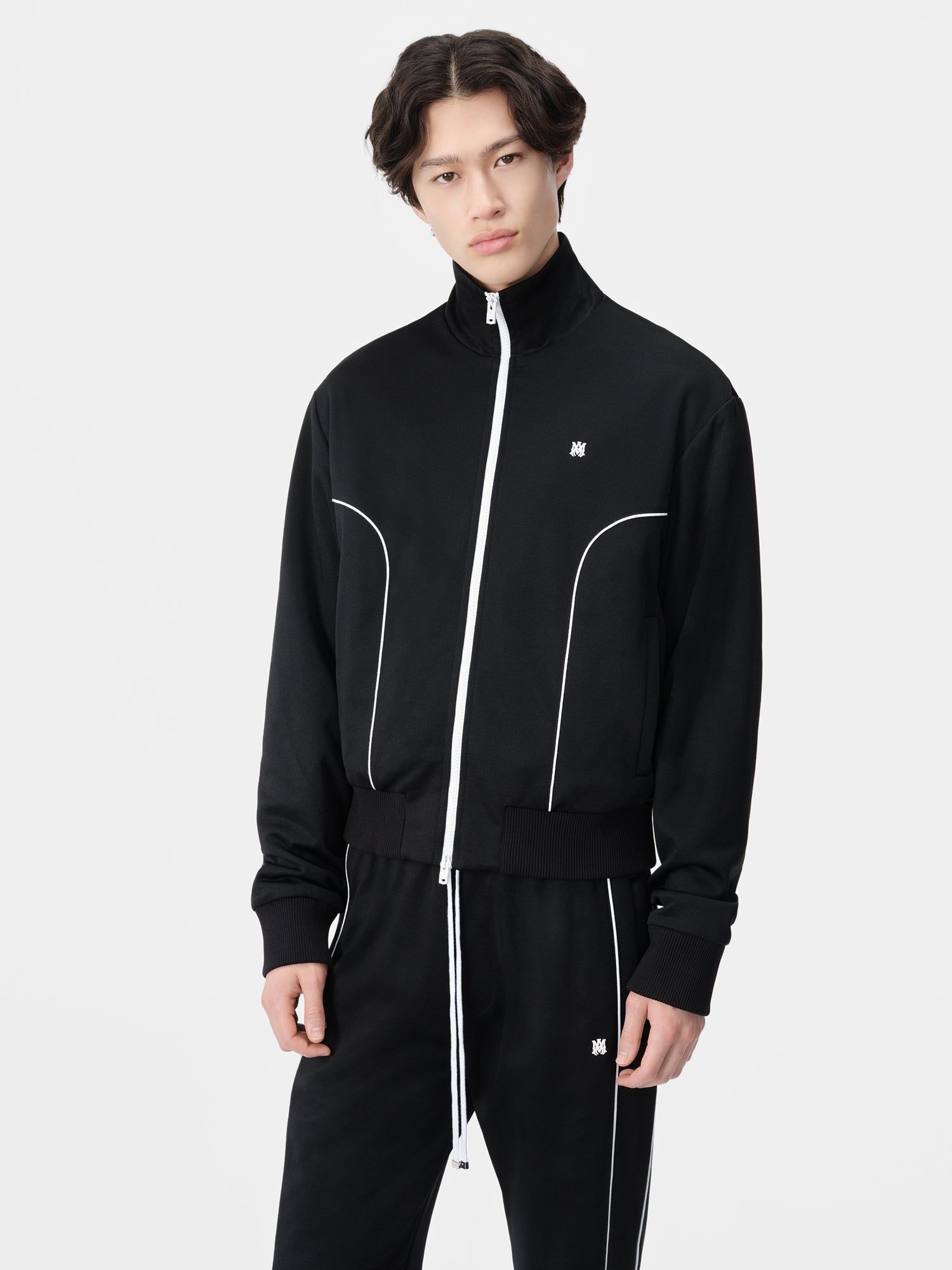 Amiri Ma Track Jacket Oberbekleidung Herren Schwarz | 23704GIOH