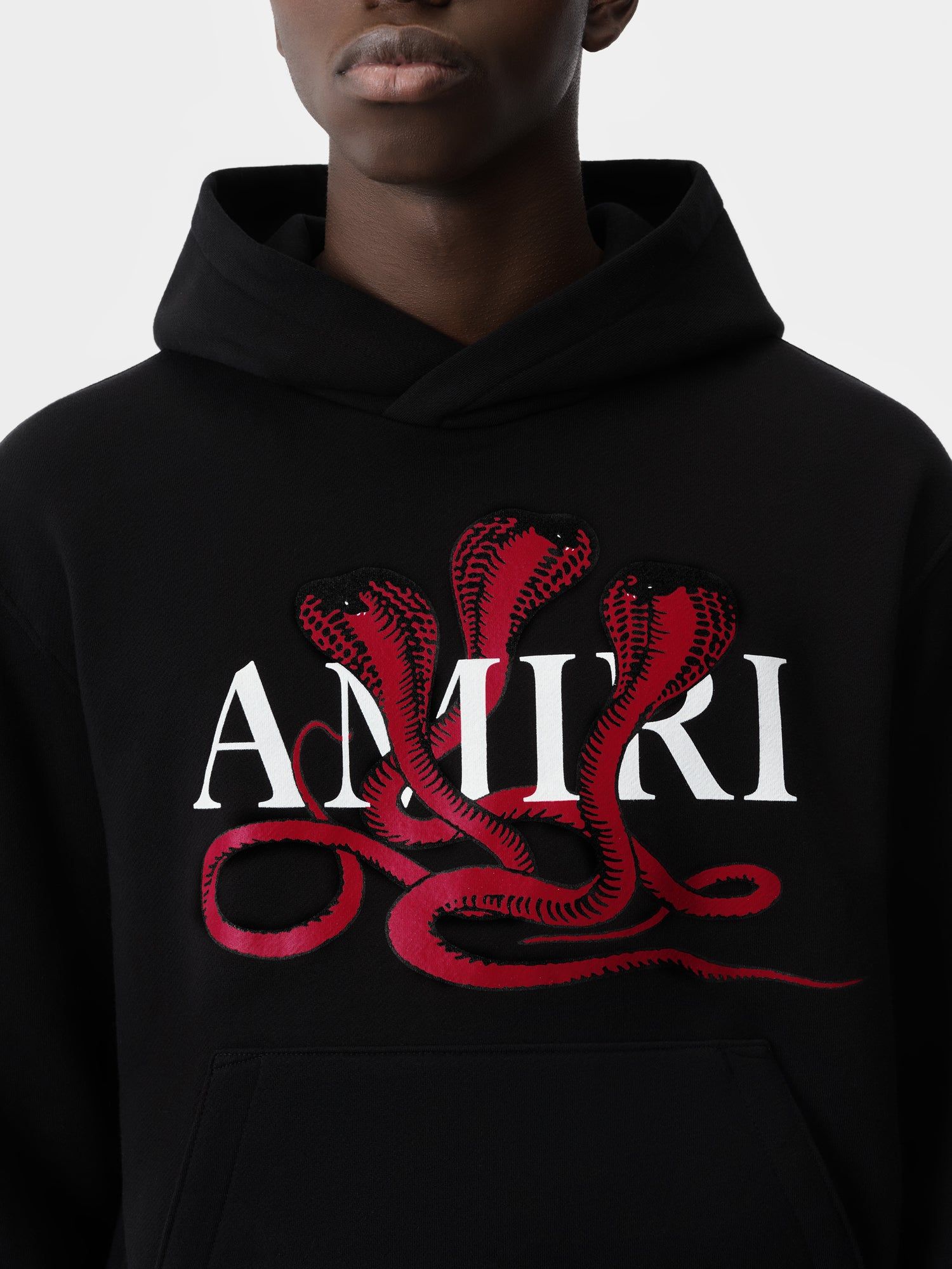 Amiri Poison Hoodie Sweatshirts Herren Schwarz Rot | 12408UGHR