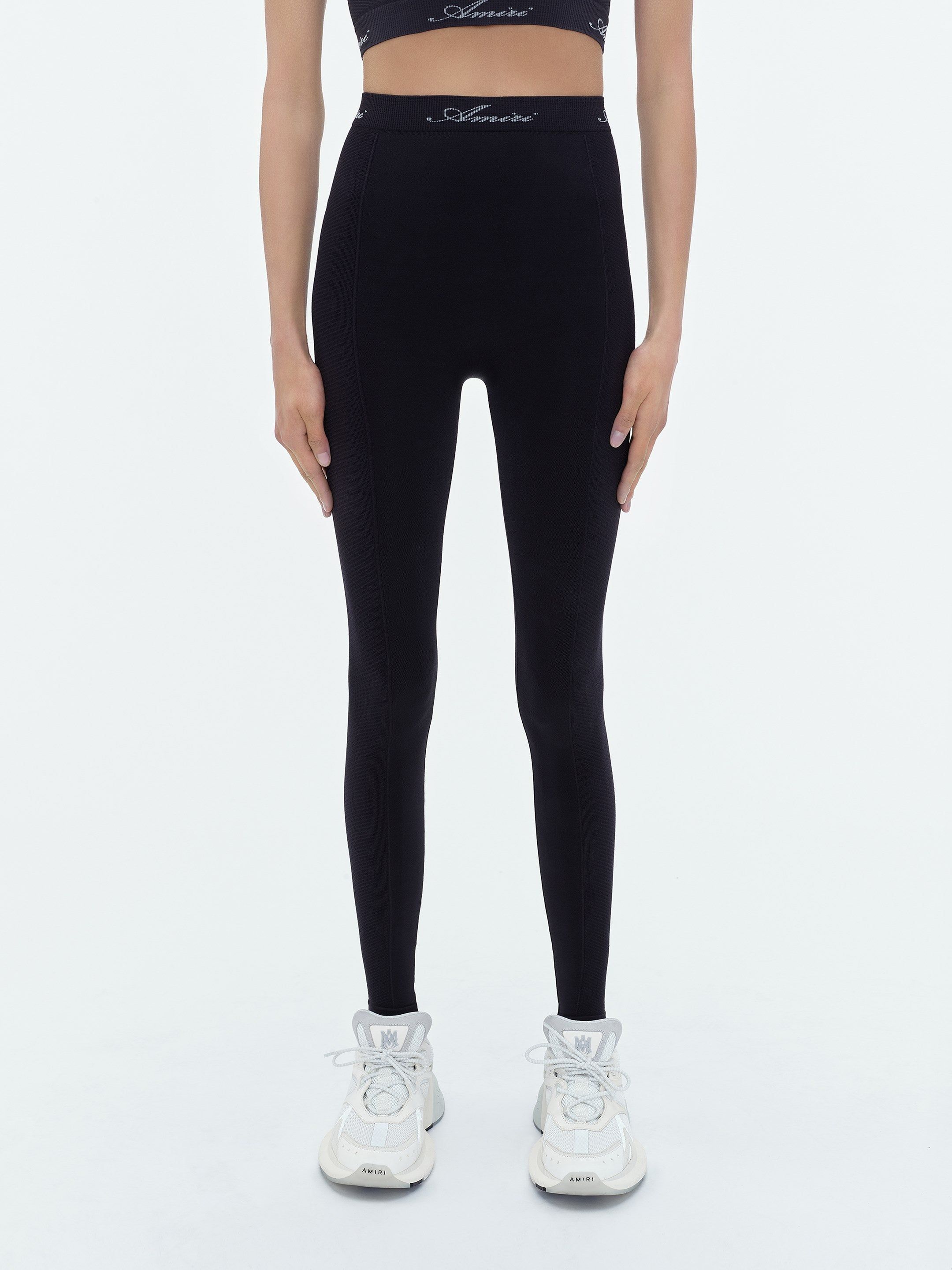 Amiri Seamless Leggings Sportbekleidung Damen Schwarz | 02361HEPJ