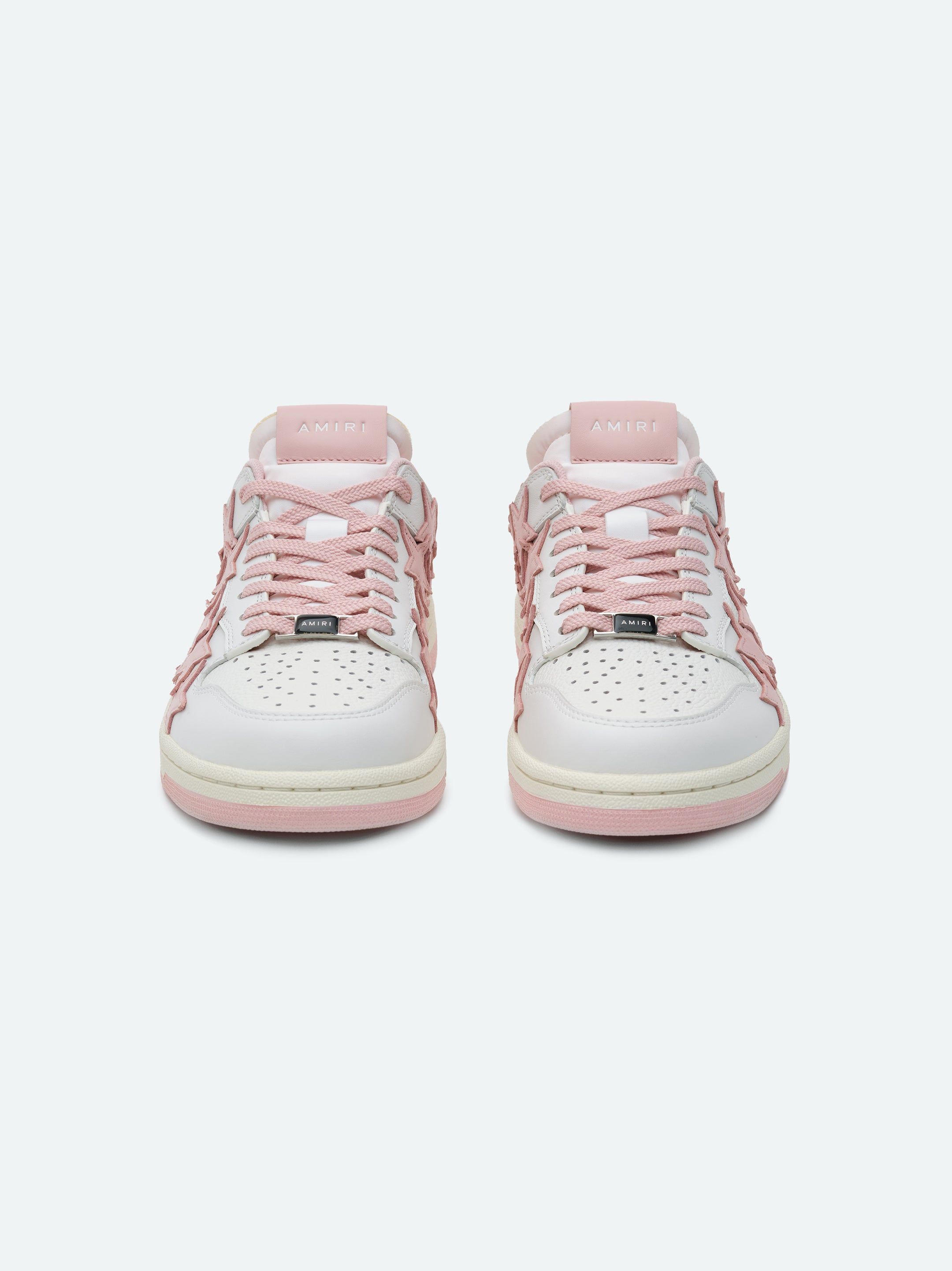 Amiri Stars Low Sneakers Damen Weiß Rosa | 84091PIAB