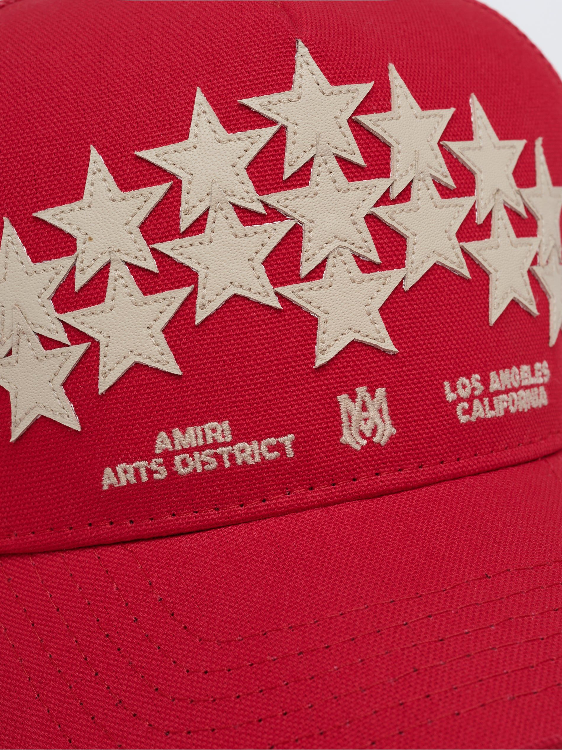 Amiri Stars Trucker Hat Hüte Herren Rot | 79621GDTF