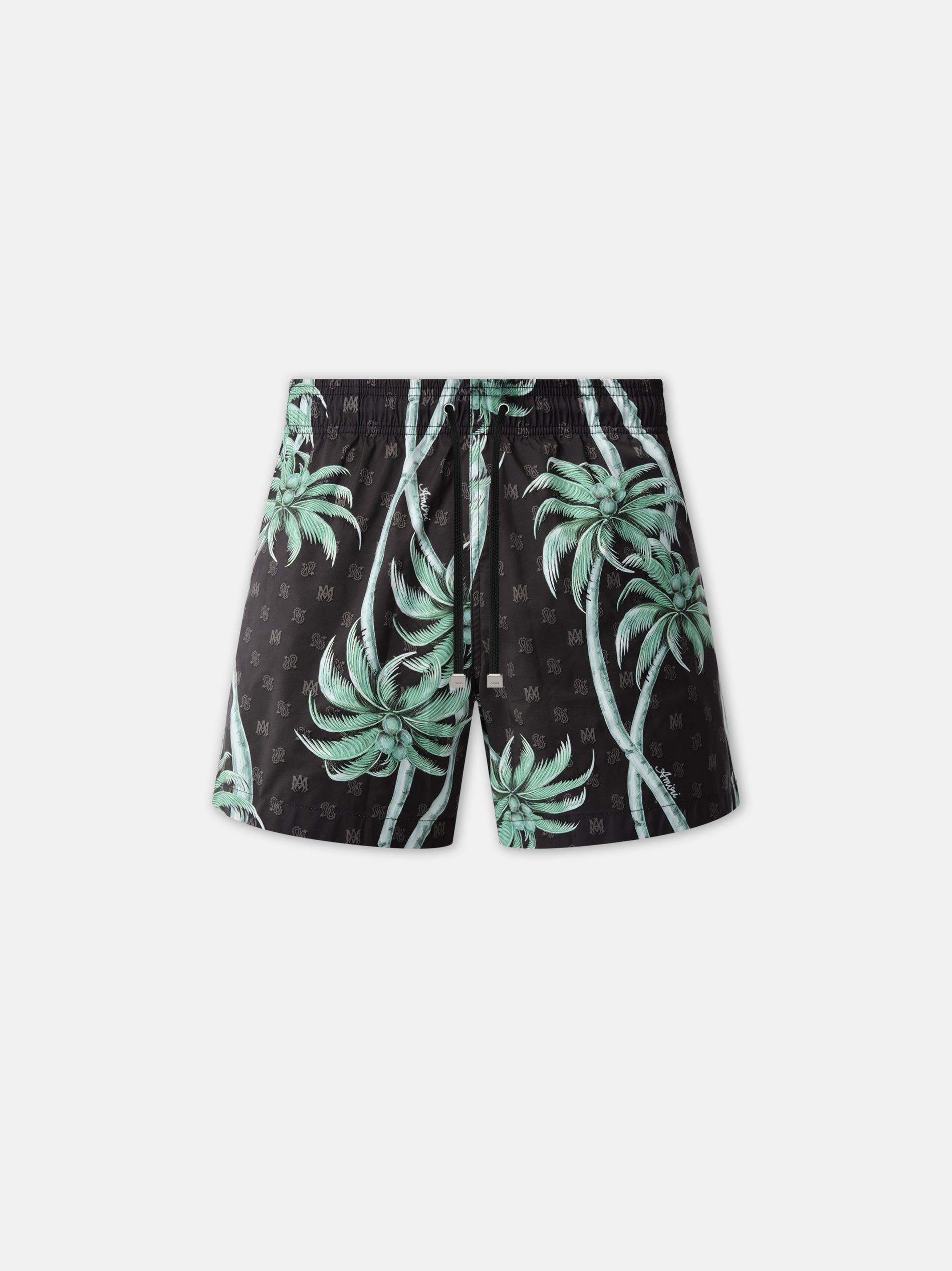 Amiri Twisted Palms Swim Trunk Bademode Herren Schwarz | 68497KFGP